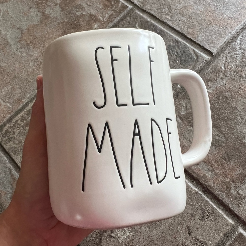 RAE DUNN NEW “Self-made” coffee mug